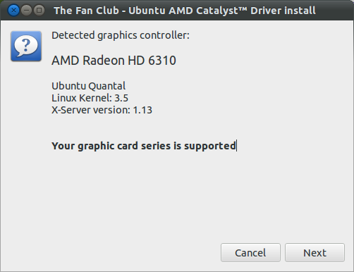 Snadna instalace ovlada grafickych karet ATI pro Ubuntu Debian LUNUX.NET