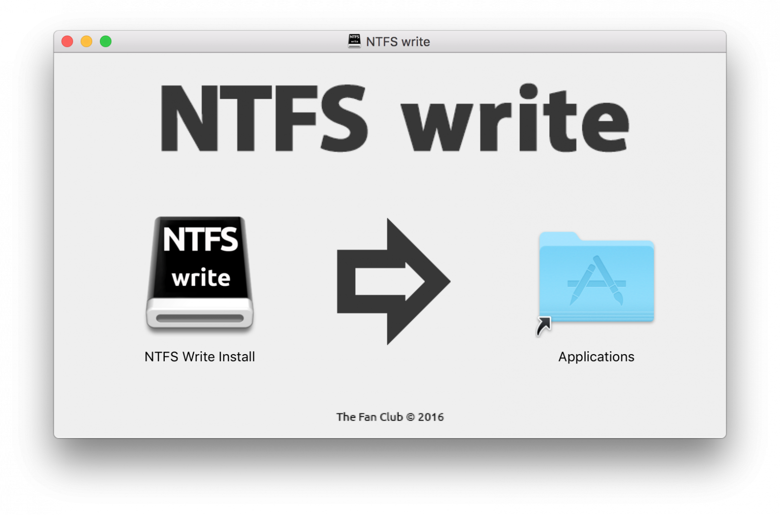 How to write ntfs mac